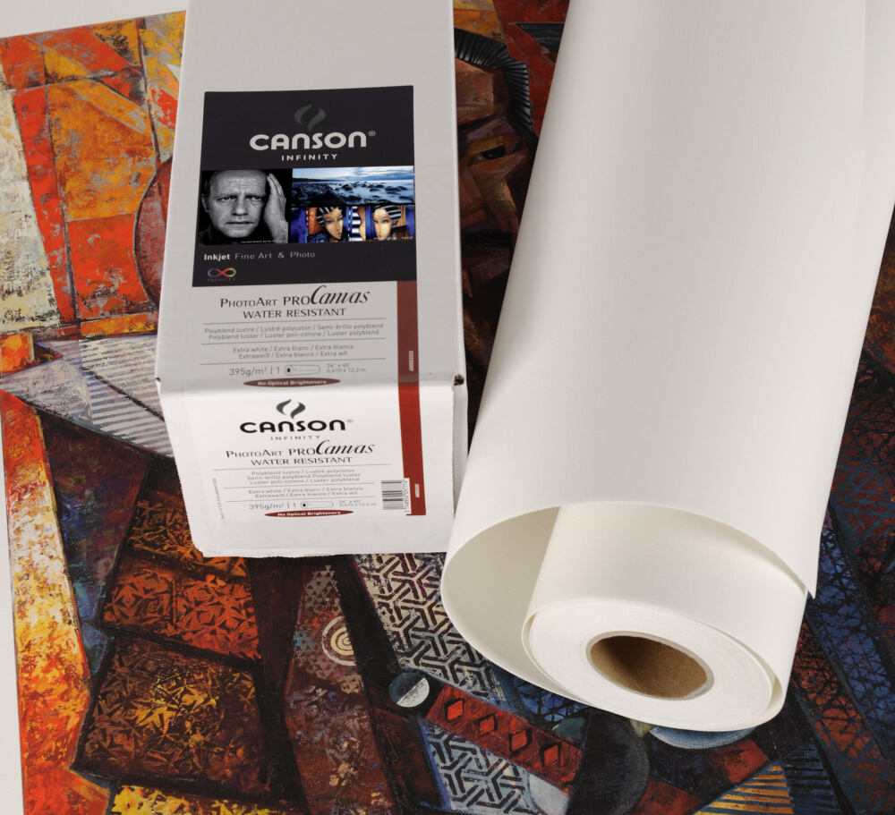 Canson, PhotoArt ProCanvas WR Lustre Poly-Cotton, 395 g